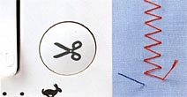自動糸切り機能