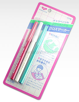 水で拭き取れるチャコペンシル『クロスマーカー』の販売 ｜島田ミシン.com